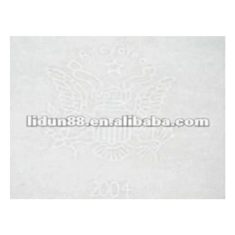 Watermark paper/Document Security Paper