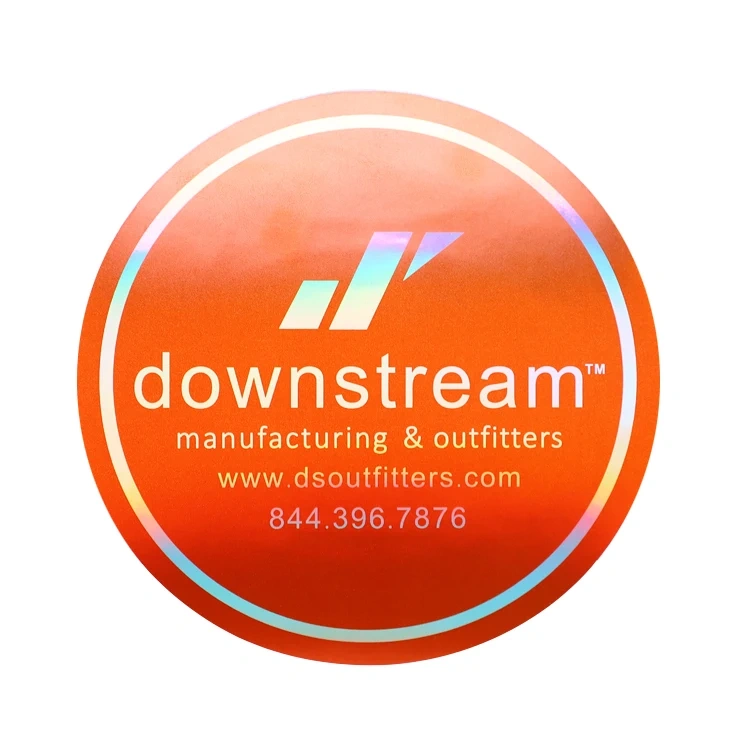 high quality custom laser sticker holographic label