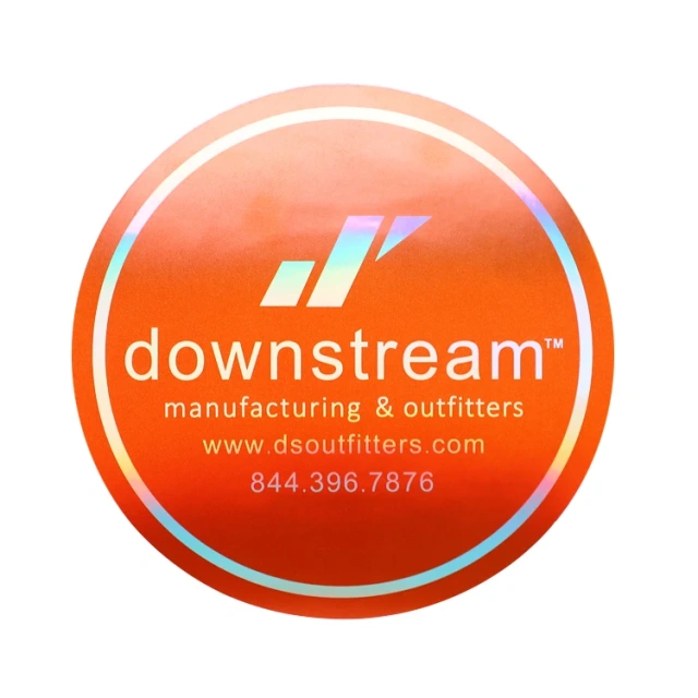 high quality custom laser sticker holographic label