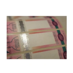 Holographic adhesive strips, hot stamping paper glue, and lidun customized security and anti-counterfeiting labels