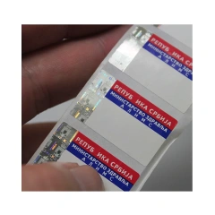 Holographic adhesive strips, hot stamping paper glue, and lidun customized security and anti-counterfeiting labels