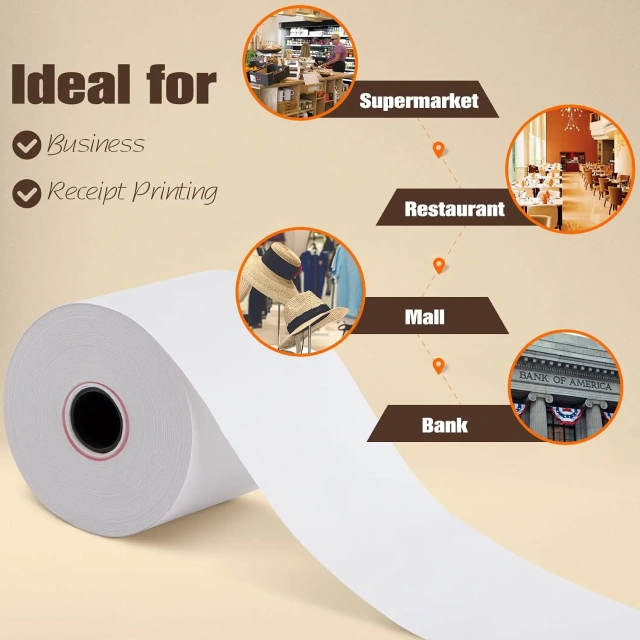 Custom private labels Blank Self-Adhesive Sticker Paper Matt Paper Thermal Transfer Label Jumbo Roll Material