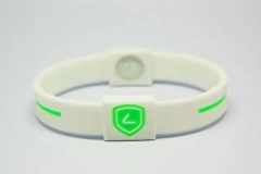 fashion durable anion silicone power energy bracelet anion energy balance sports wristband silicone bracelet