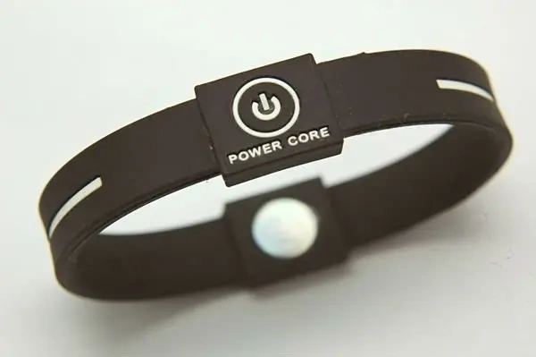 fashion durable anion silicone power energy bracelet anion energy balance sports wristband silicone bracelet