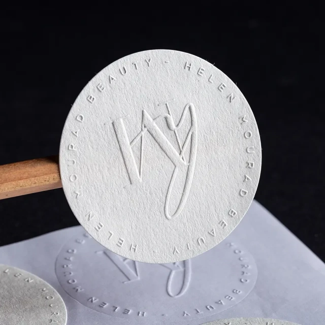 custom print sticker embossed label matte sticker bump sticker custom pure white steel logo production branding