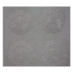 Fancy Security Paper with Custom Watermark Anti-counterfeit Thread UV Fibers Featuring Waterproof Tear-resistant Ivory Color