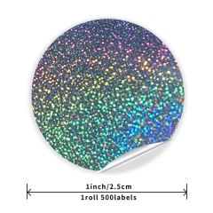 Customized 3d Hologram Holographic Security Sticker Label Holographic Warranty Void Stickers