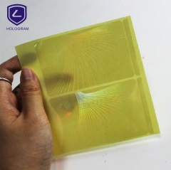self sticker hologram card covers