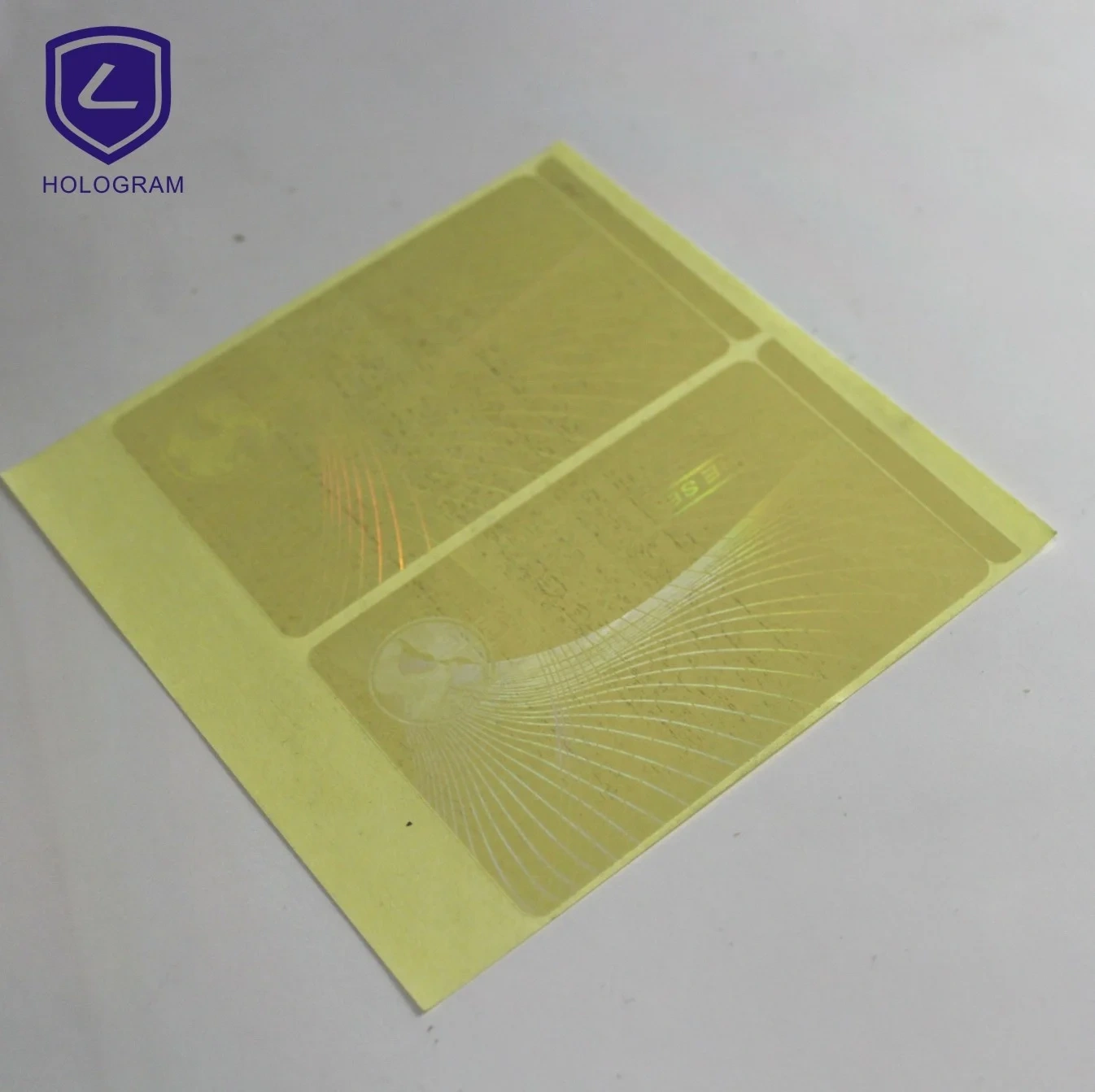 self sticker hologram card covers