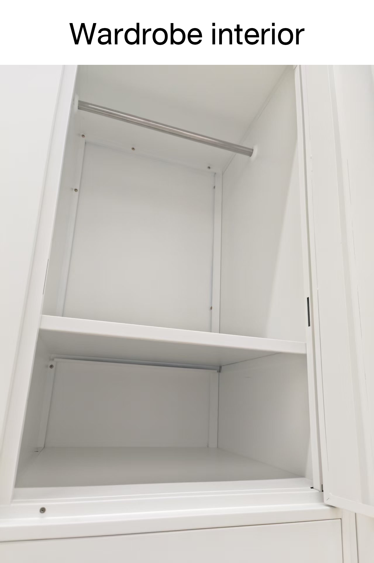 Inside the wardrobe ภายในตู้เสื้อผ้า