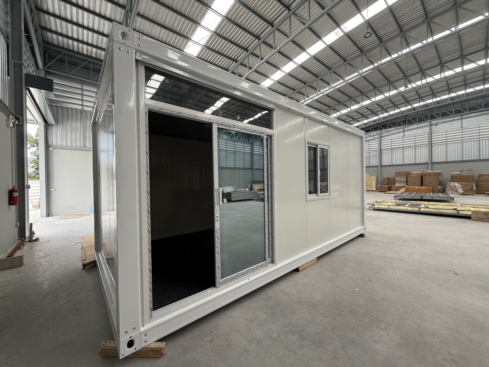 Makahaus HomiC2 บ้านน็อคดาวน์ 3x6x2.8m ราคาถูก พร้อมส่ง แข็งแรง ปรับแต่งได้ ใช้เป็นบ้านพัก ร้านค้า รีสอร์ท ออฟฟิศ