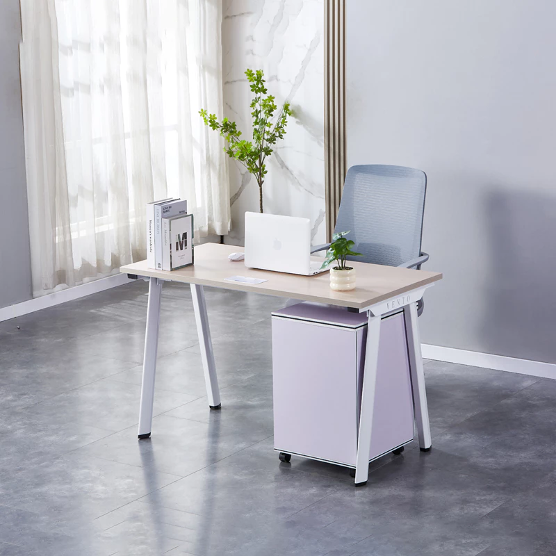 Single Desk - Without Chair & Cabinet โต๊ะทำงานเดี่ยว 120×60×75cm ไม่มีเก้าอี้และตู้ - มีของในคลังไทย - โต๊ะสำหรับบ้าน/สำนักงาน