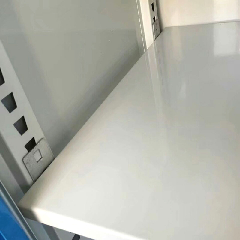 Heavy-Duty Tool Cabinet ตู้เก็บเครื่องมือสำหรับงานหนัก ขนาด 1000*500*1800 มม. ตู้เหล็กรีดเย็นหนา 1.0 มม. ประตูบานคู่ พร้อมชั้นวางปรับระดับได้