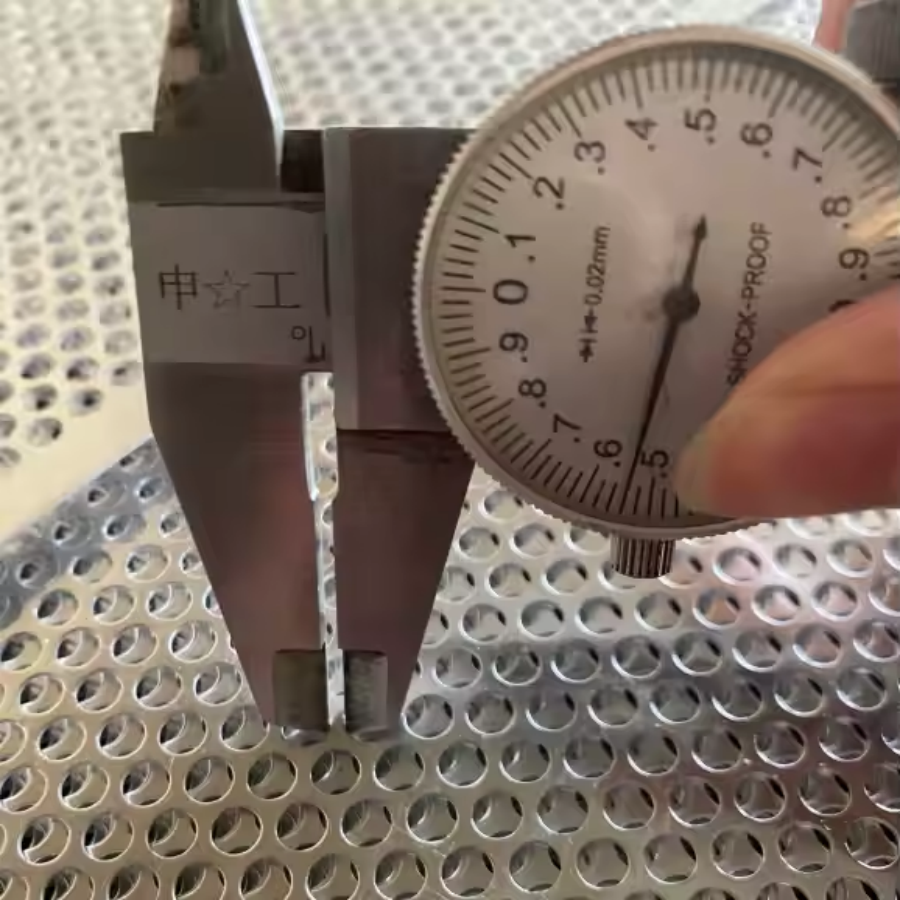 stainless steel perforated plate