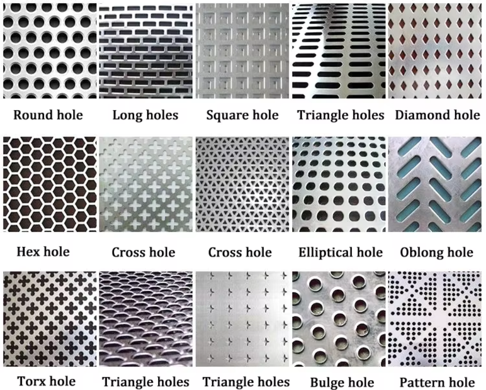 stainless steel perforated plate