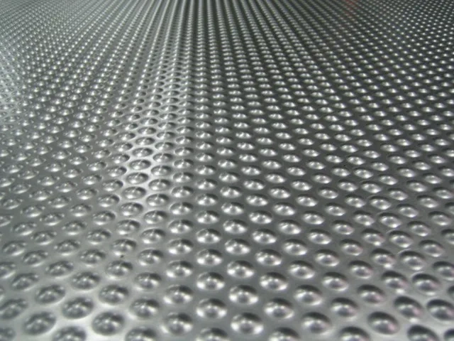 Stainless steel perforated plate