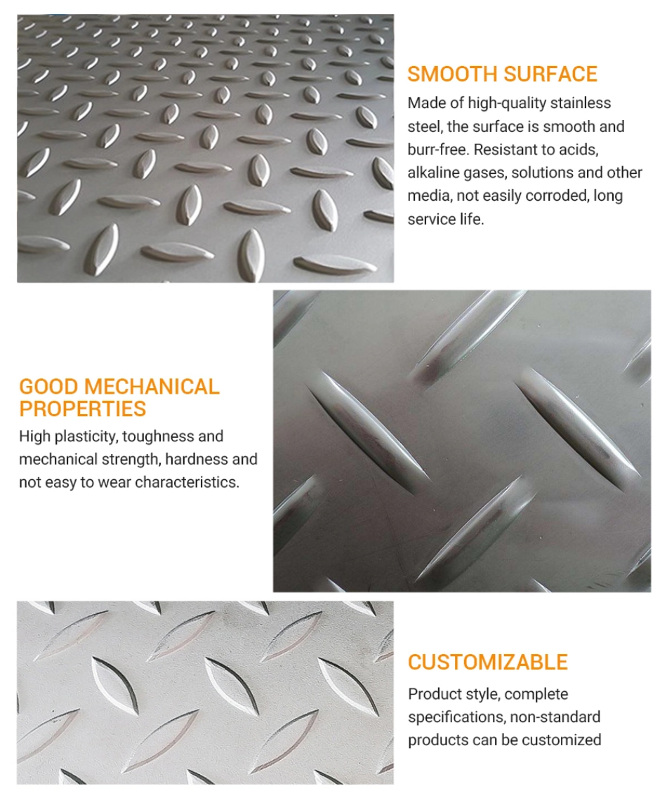 201 Stainless Steel Checkered Plate