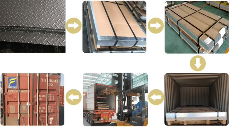 Stainless Steel Checkered Plate packing