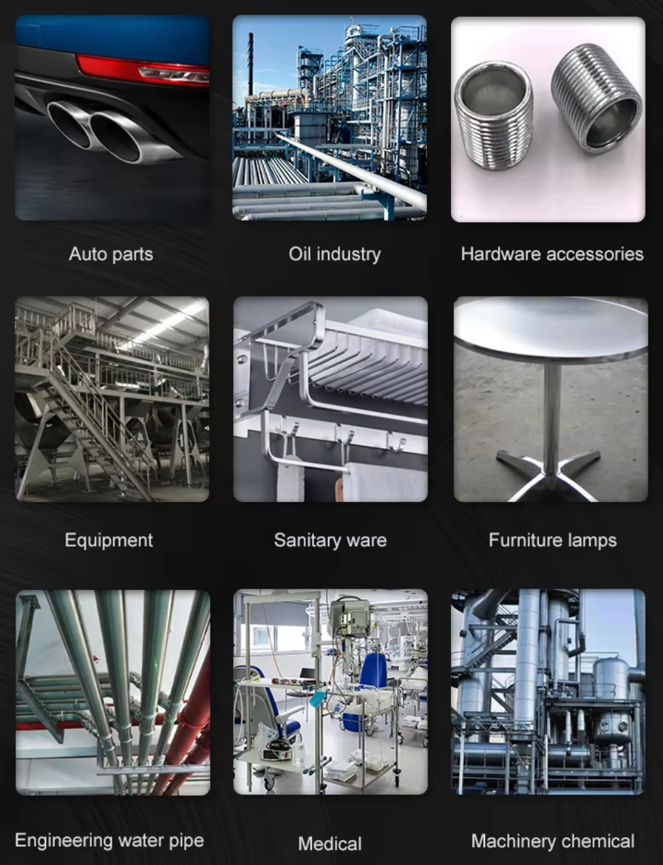 Stainless Steel Round Pipe Application