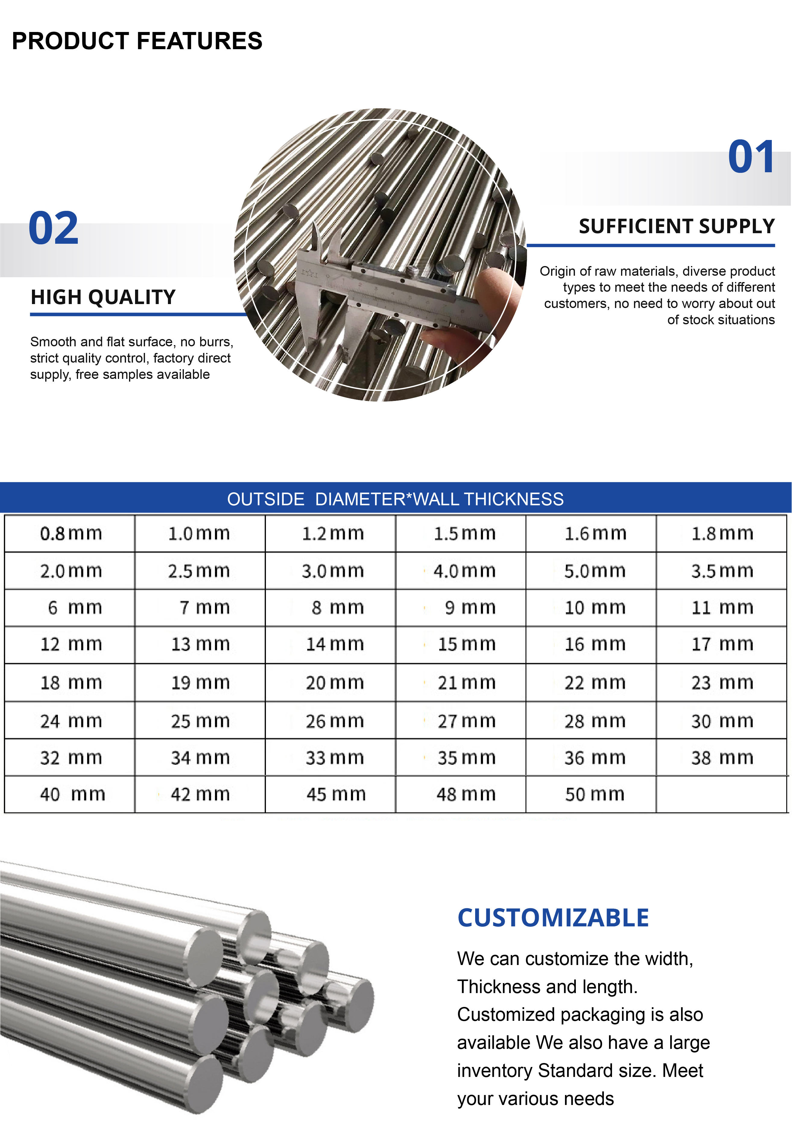 2205 Stainless Steel round Bar