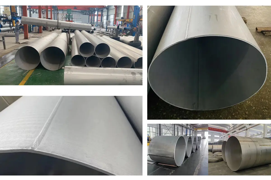 Stainless steel welded pipe