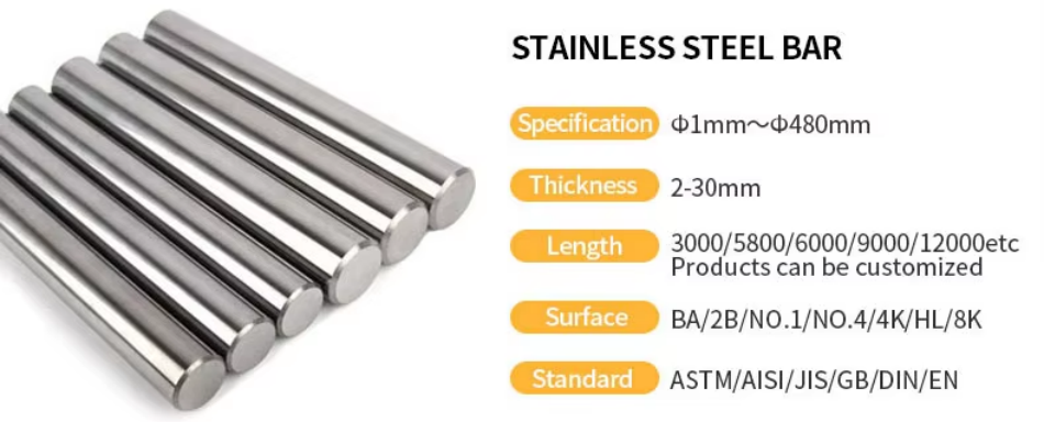 304 stainless steel bar