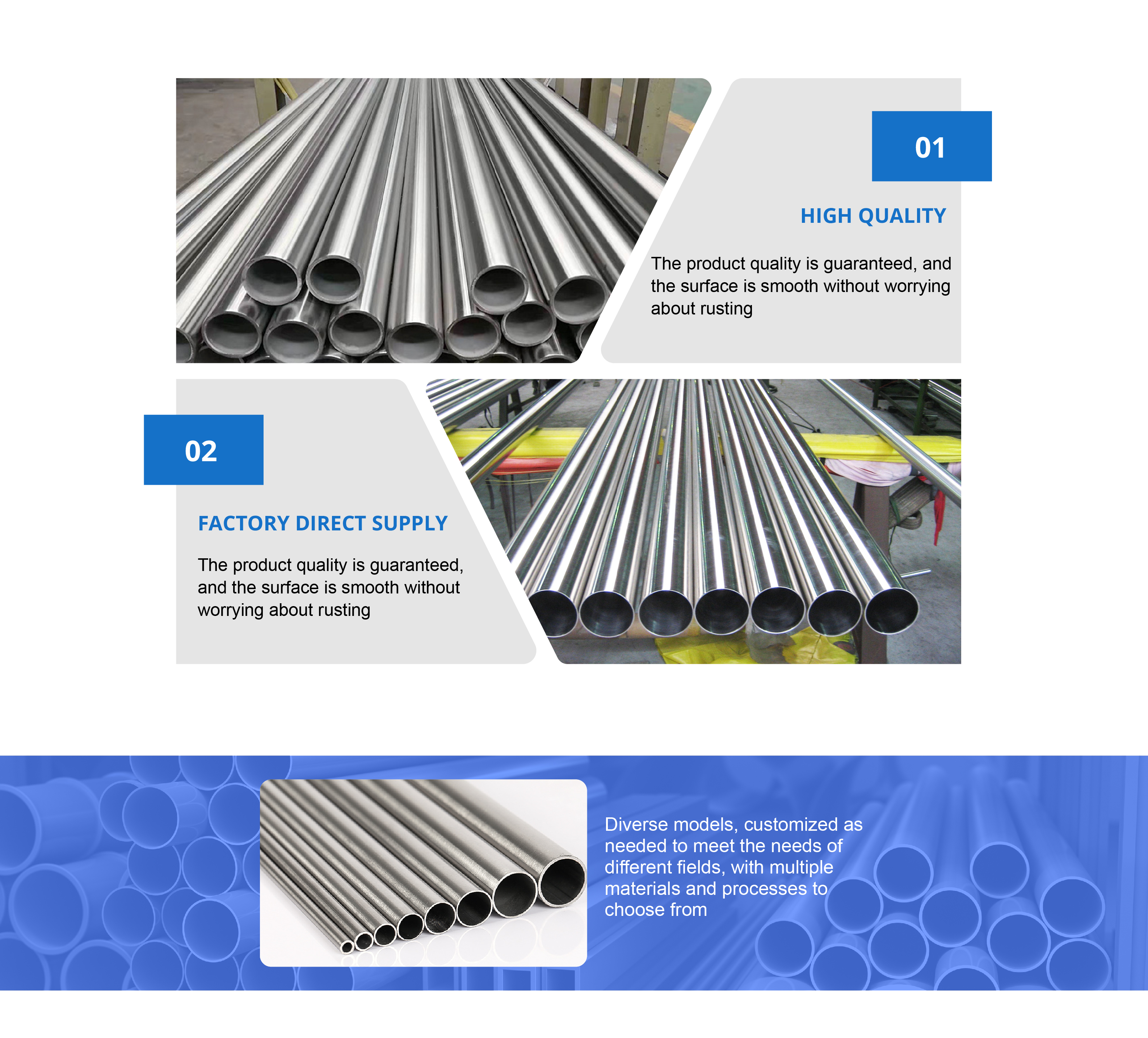 Duplex 2205 stainless steel pipe