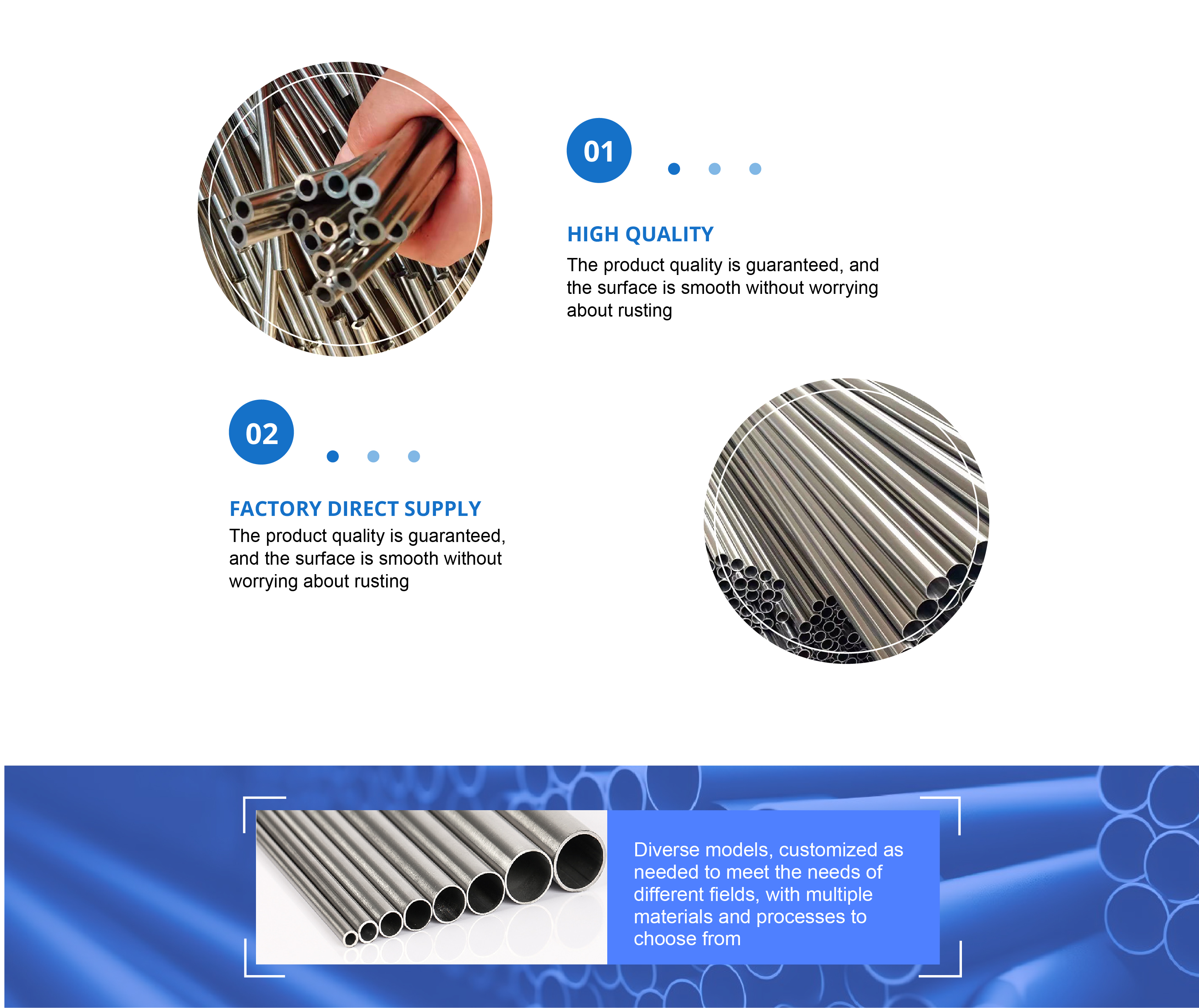 stainless steel pipes