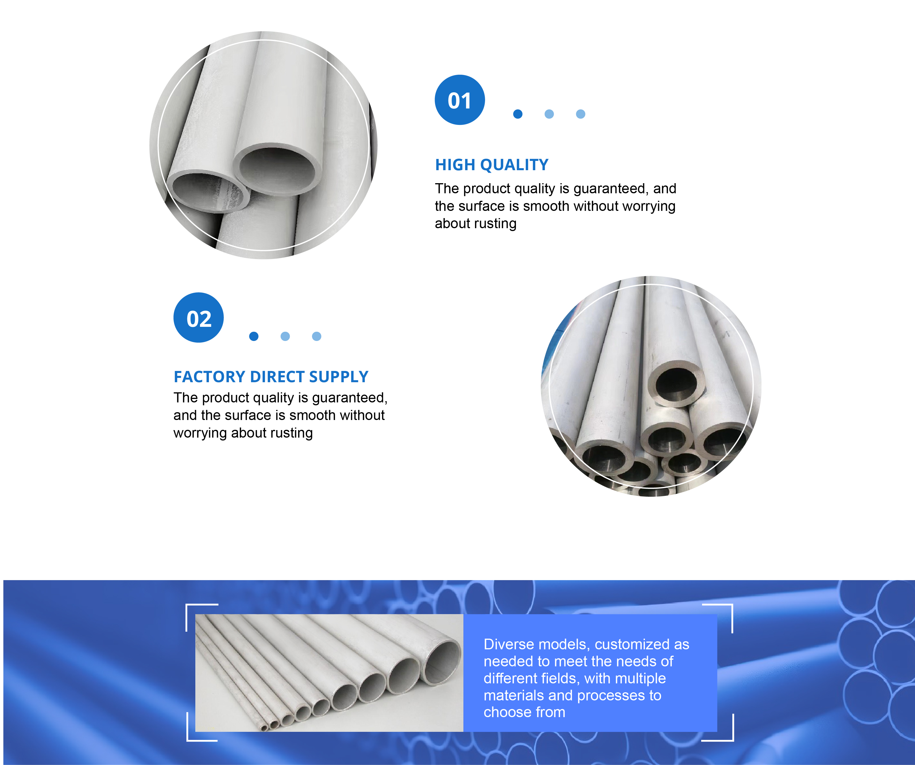 316L stainless steel pipe