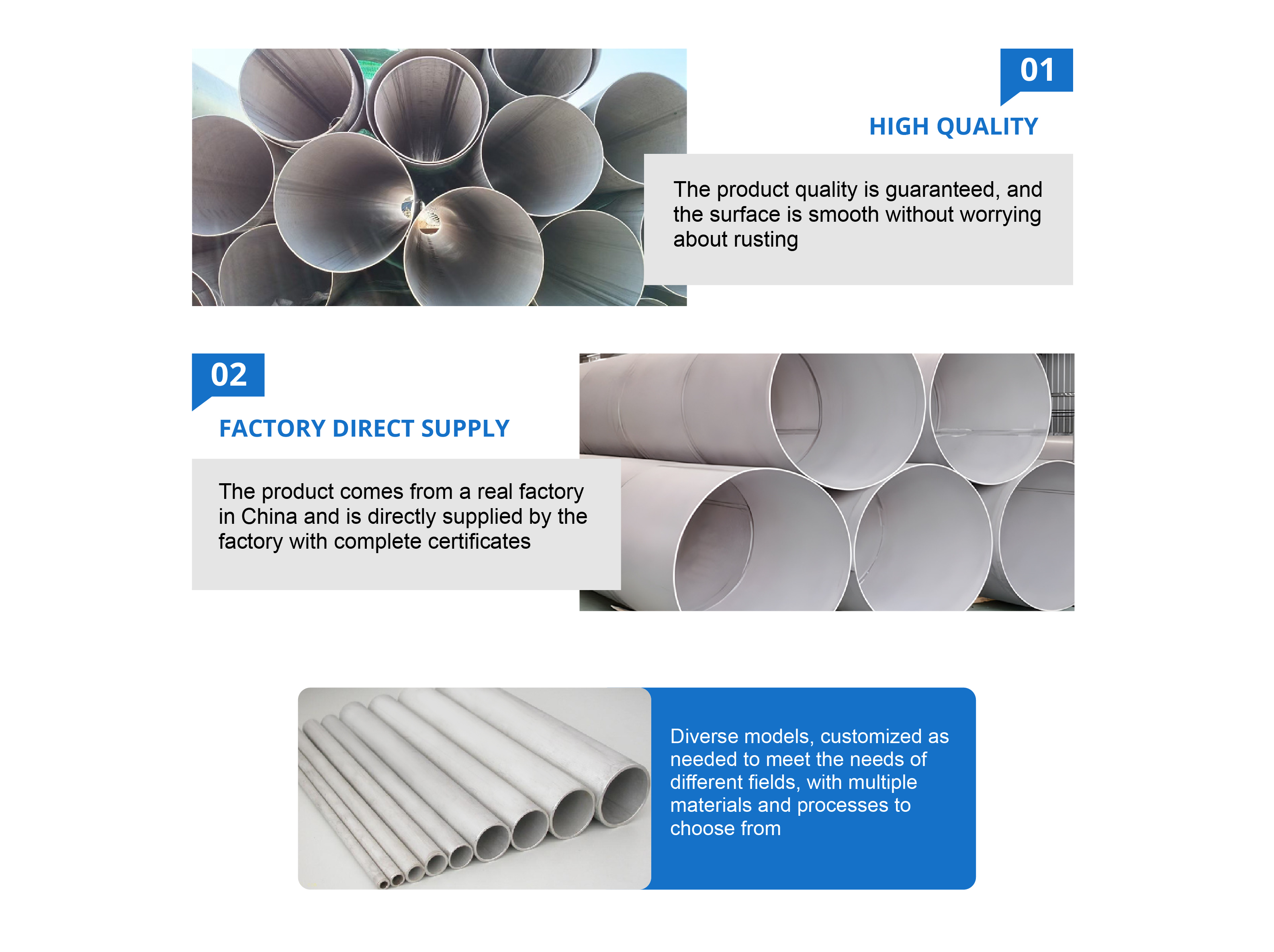 440F stainless steel pipe