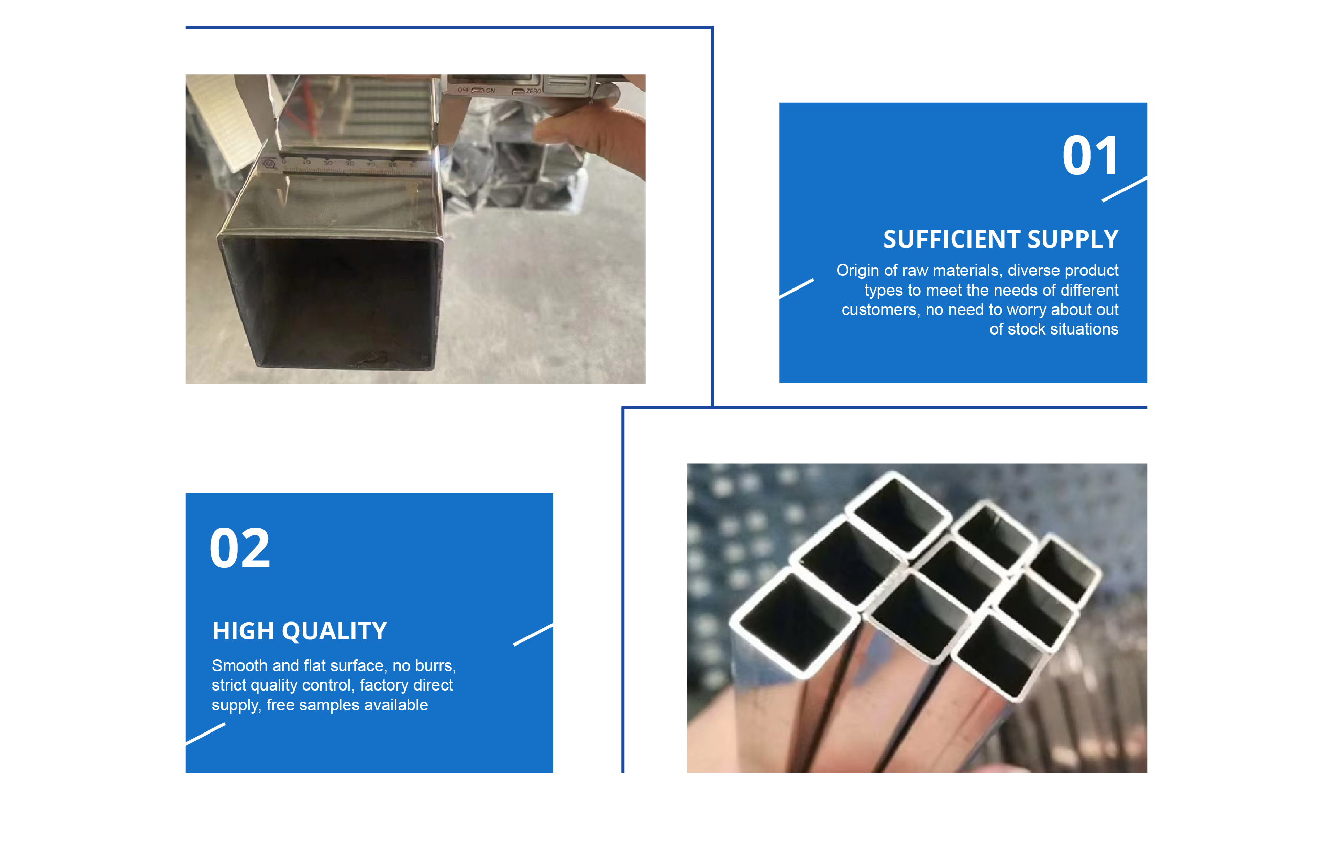 202 Stainless Steel Square Pipe