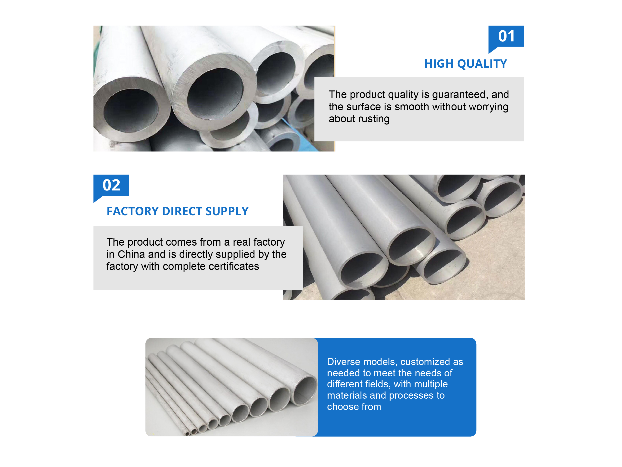 420J2 stainless steel pipes