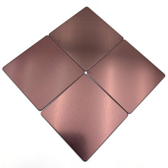 304L Rose Gold Stainless Steel Plate