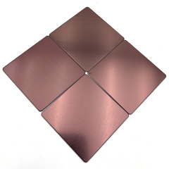 2205 Rose Gold Stainless Steel Plate