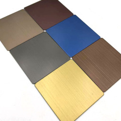 201 Colored Stainless Steel Plate