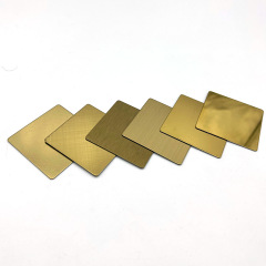 304 Gold Stainless Steel Plate