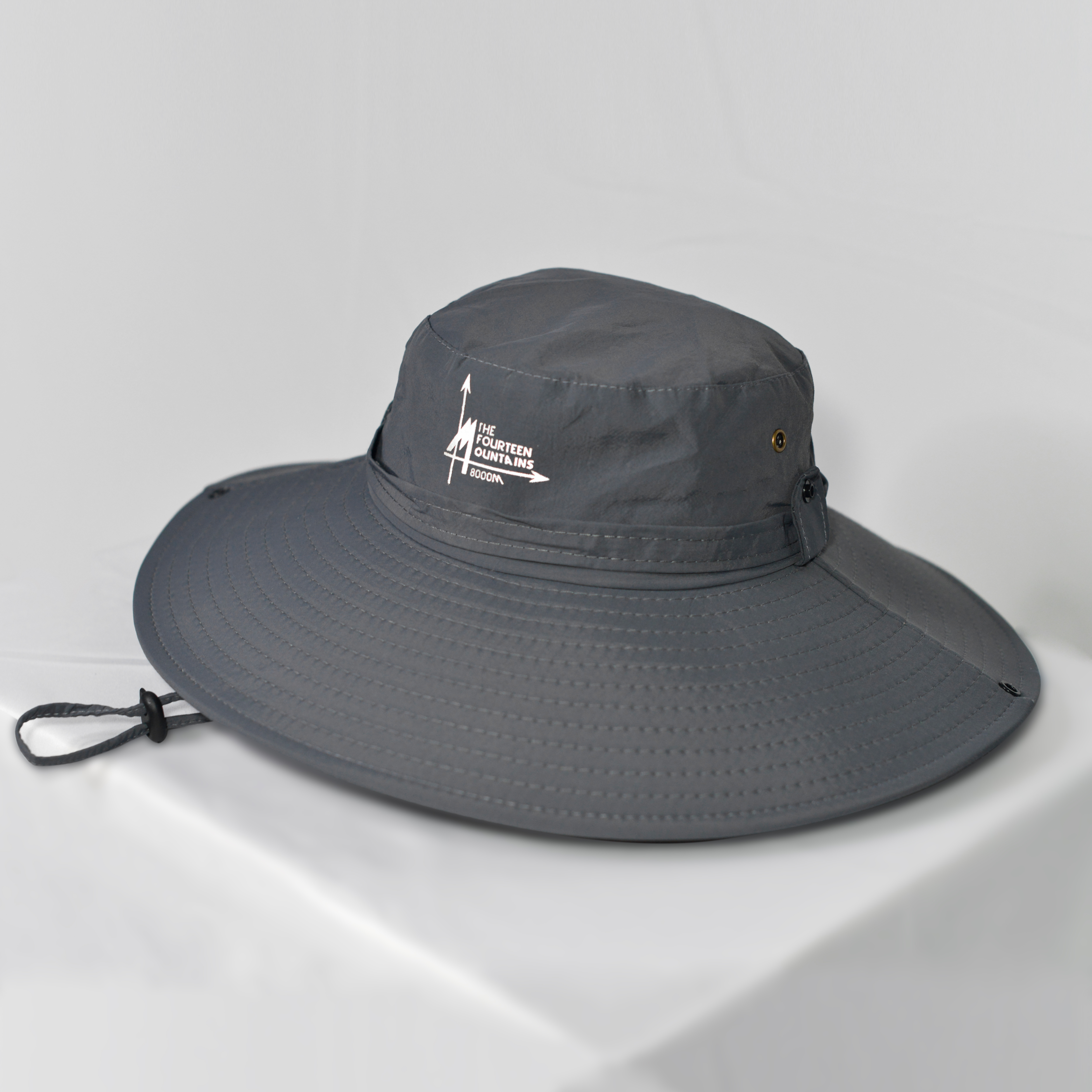 THEFOURTEENMOUNTAINS|FISHING HAT WIDE BUCKET WATERREPELLENT UPF50+