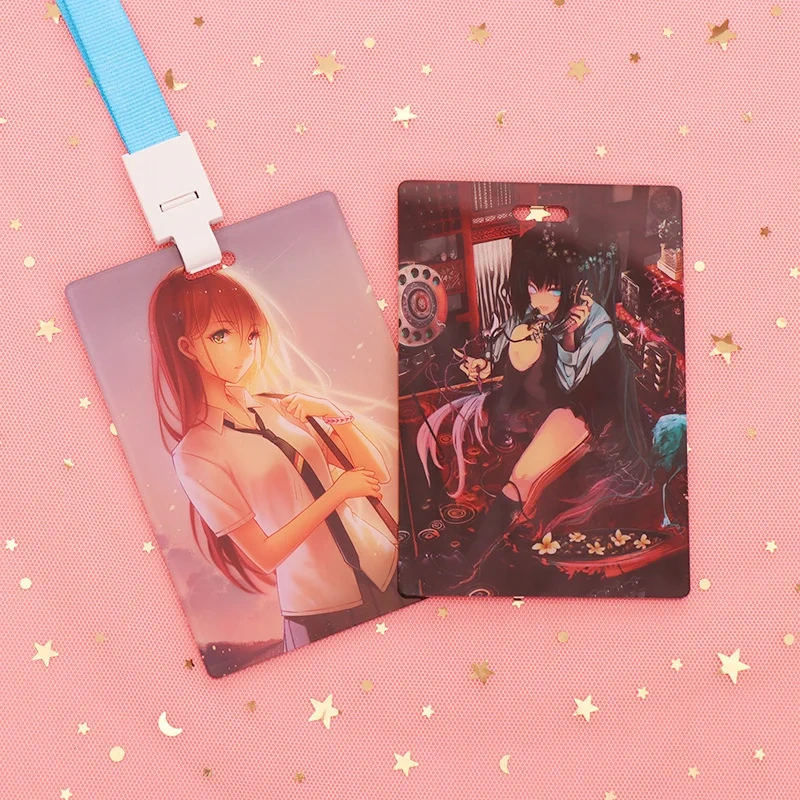 Custom Clear Acrylic Keychain Logo Cartoon Glitter Epoxy Keychain Charm Pin Stand Plastic Key Chain Anime Acrylic KeyringCustom