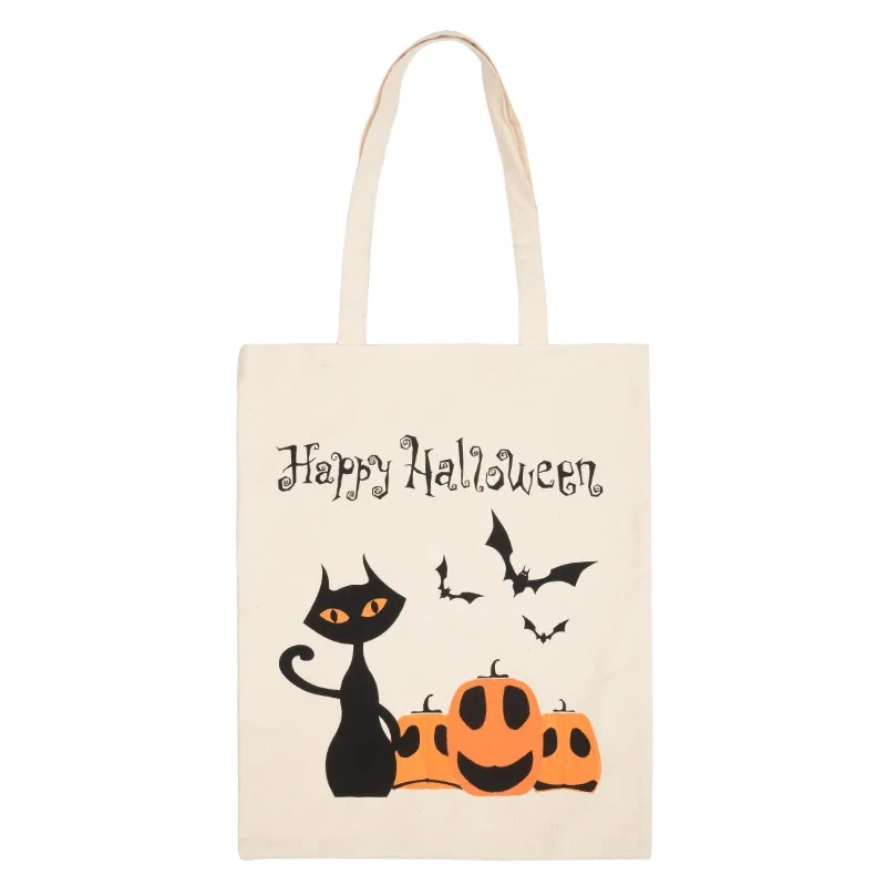 Women's Canvas Shoulder Bag Small Makeup Drawstring Shopping Cotton Canvas Tote Bag Custom Canvas Bag With Custom Printed Logo