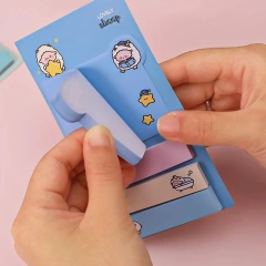 Kawaii Sticky Notepad Memo Pads Office School Stationery Adhesive Stickers Posted it Sticky Note Pad Custom