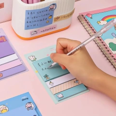 Kawaii Sticky Notepad Memo Pads Office School Stationery Adhesive Stickers Posted it Sticky Note Pad Custom