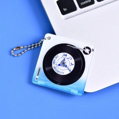 Custom Acrylic Charms Key Chain Phone Charm Shaker Custom Acrylic cd Case Keychain Anime Stand Acrylic Keychain
