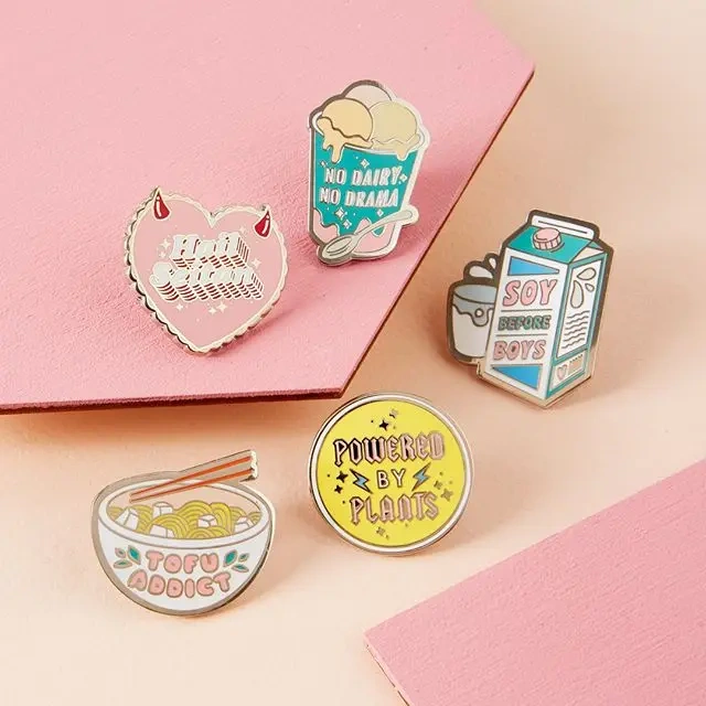 Custom Logo Anime Cartoon Pins Wholesale Hat Cute Printed Kpop Badge Lapel Pin Manufacturers China Custom Hard Enamel Pin