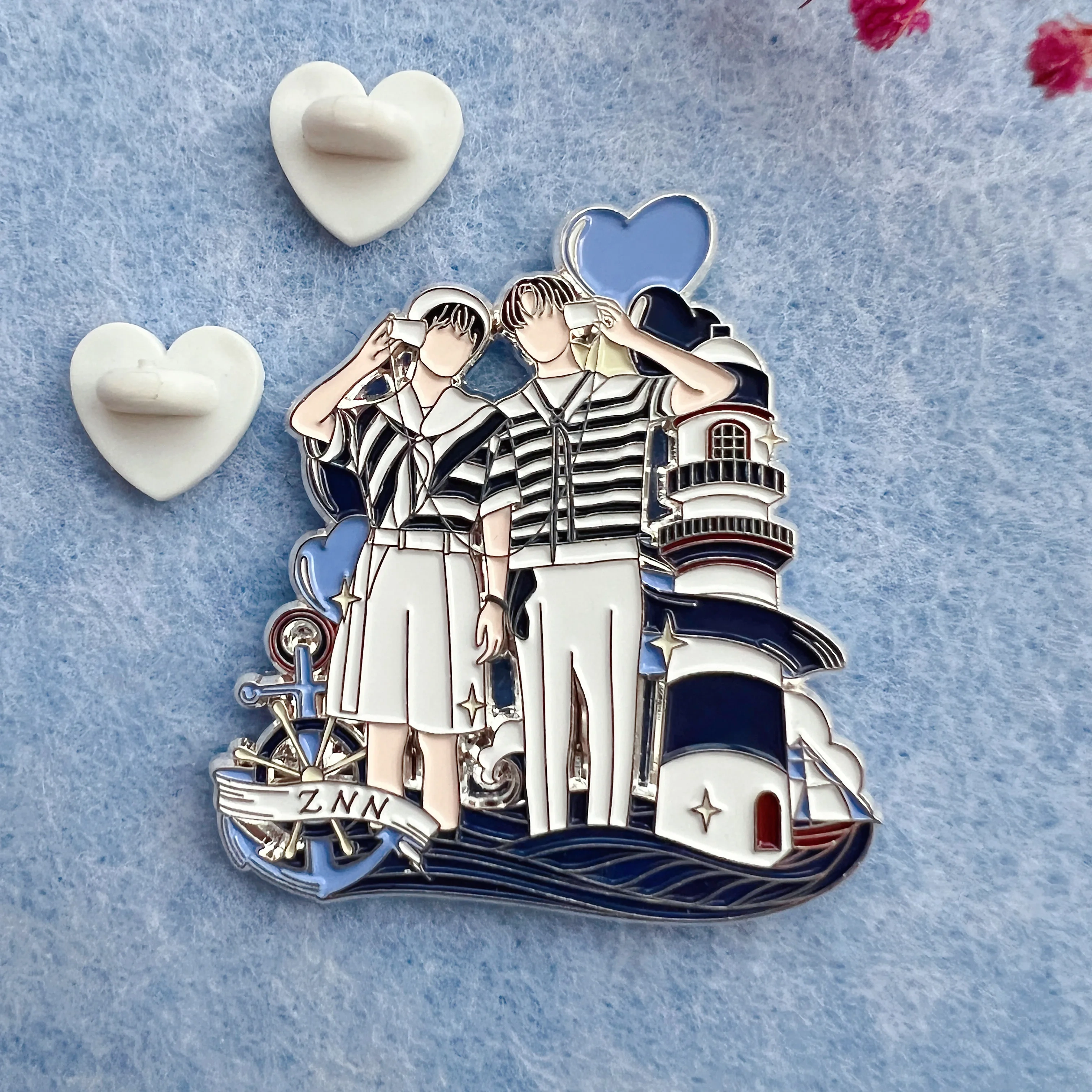 No Minimum Custom Glitter Cute Anime Cartoon Hard Enamel Pin Lapel Pin Metal Badge Manufacture Custom Soft Enamel Pin Logo