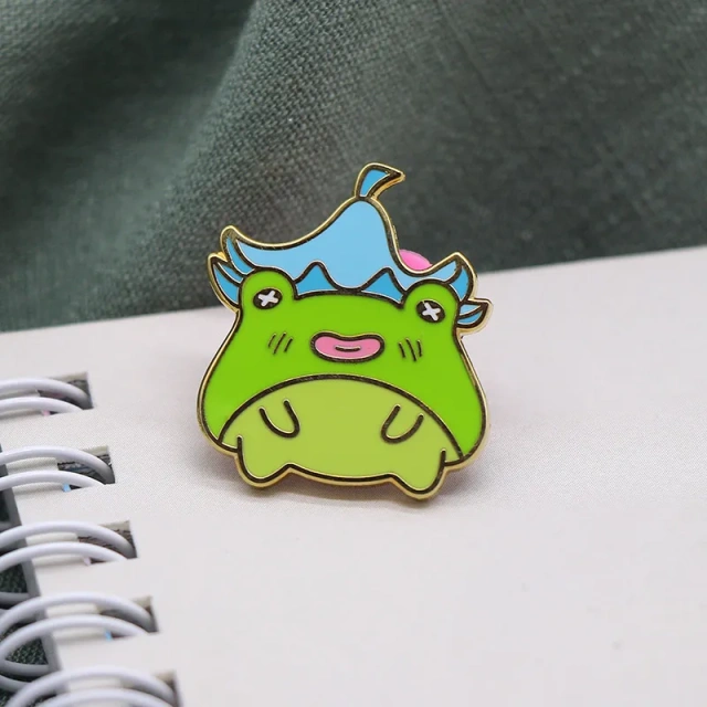 Custom Fashion Metal Badge Glitter Animal Cartoon Anime Soft Enamel Pin Hard Enamel Pin Design Lapel Pin Promotion Gifts