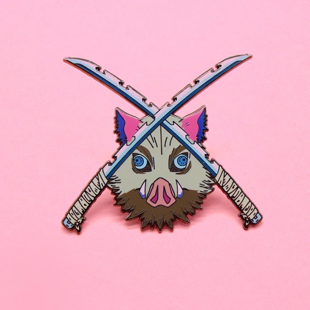 Custom Glitter Hard Enamel Pin Soft Enamel Lapel Pin Cartoon Metal Badge Gold Plated AnimeLogo UV Animal Enamel Pin Custom