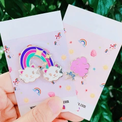 No MOQ Hard Enamel Pin Custom Metal Logo Soft Enamel Pin Gold Anime Cartoon Cute Animal Badge Kpop Glitter Lapel Pin Custom