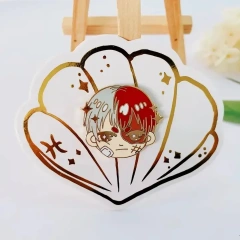 Wholesale Custom Made Metal Lapel Pin Soft Enamel Pins Cartoon Anime Logo Badge Sets With Packages Hard Enamel Pins Custom