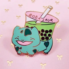 Custom Enamel Pin Soft Enamel Pin Cartoon With Glitter Metal Badge Logo Maker UV Print Cute Anime Hard Enamel Lapel Pin Custom