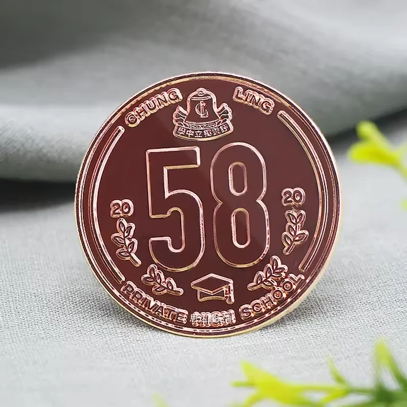 Custom Metal Badge Art Animal Logo Anime Rainbow Enamel Pin Soft Enamel Pins Glow In Dark Hard Enamel Pin China Manufacturer